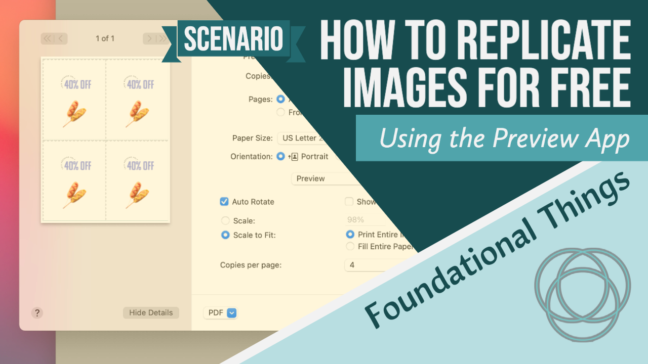 How to Replicate Images for Free Using the Preview App